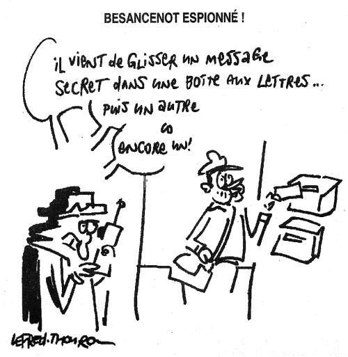 besancenot espionné