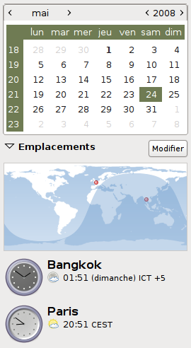 horloge internationale