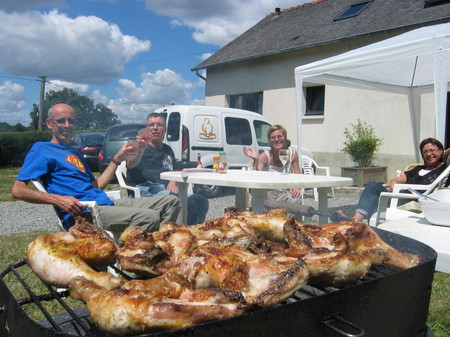 poulet grillé