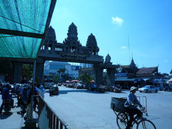 la frontiere du Cambodge