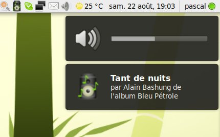 notification de messages dans Jaunty