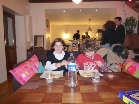 la table des enfants