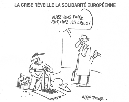 la Grèce en crise