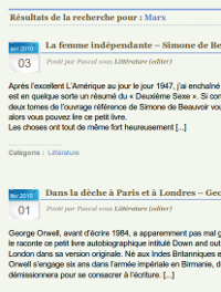 le nouveau résultat