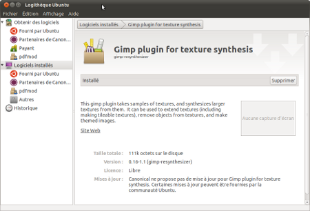logitheque ubuntu