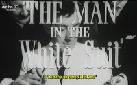 The man in the white suit