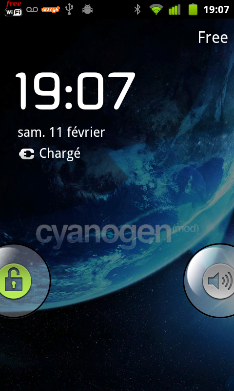 le lockscreen