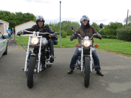 les motard prennent la route