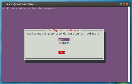 installation de gdm