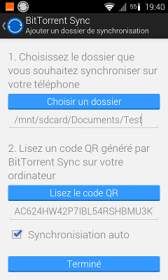 côté android