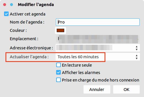 Propriétés de l