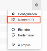 Montrer l’ID