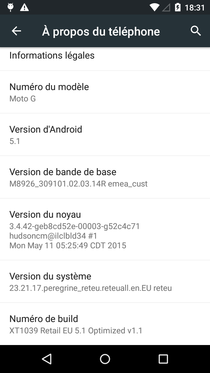 XT1039 peregrine - Android 5.1
