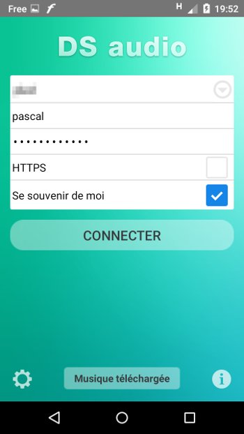 connexion avec ds audio