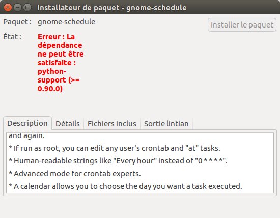 gnome-schedule