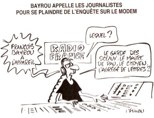 Bayrou et Radio France