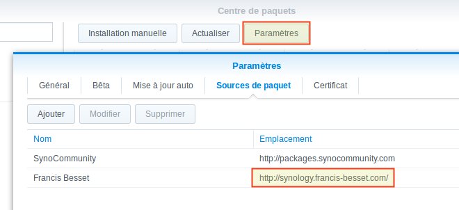 nouvelle source de paquet