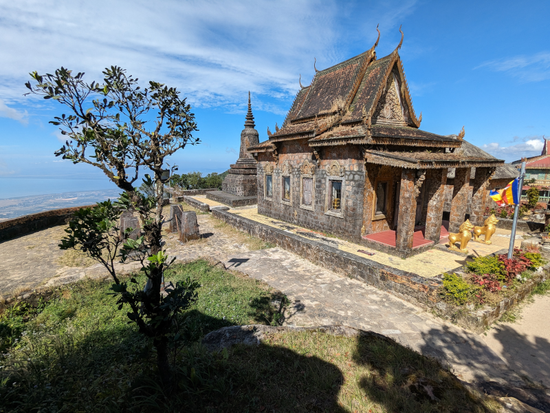 Le temple sur la montagne